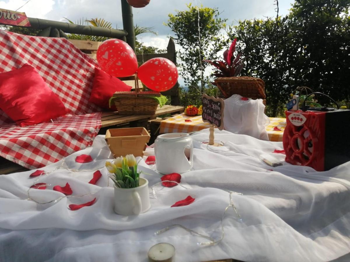 Finca Turistica Santa Clara Pansiyon Calarcá Dış mekan fotoğraf