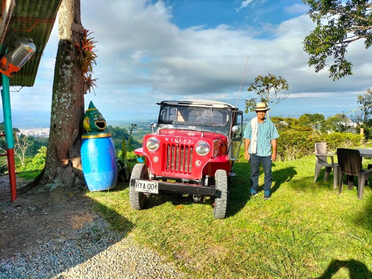 Finca Turistica Santa Clara Pansiyon Calarcá Dış mekan fotoğraf